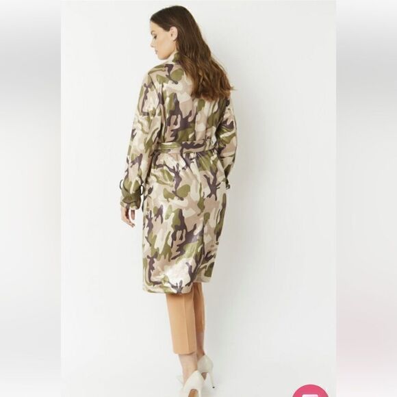 Jayley Camouflage Metallic Shimmer
Faux Suede Trench one size - Picture 5 of 16